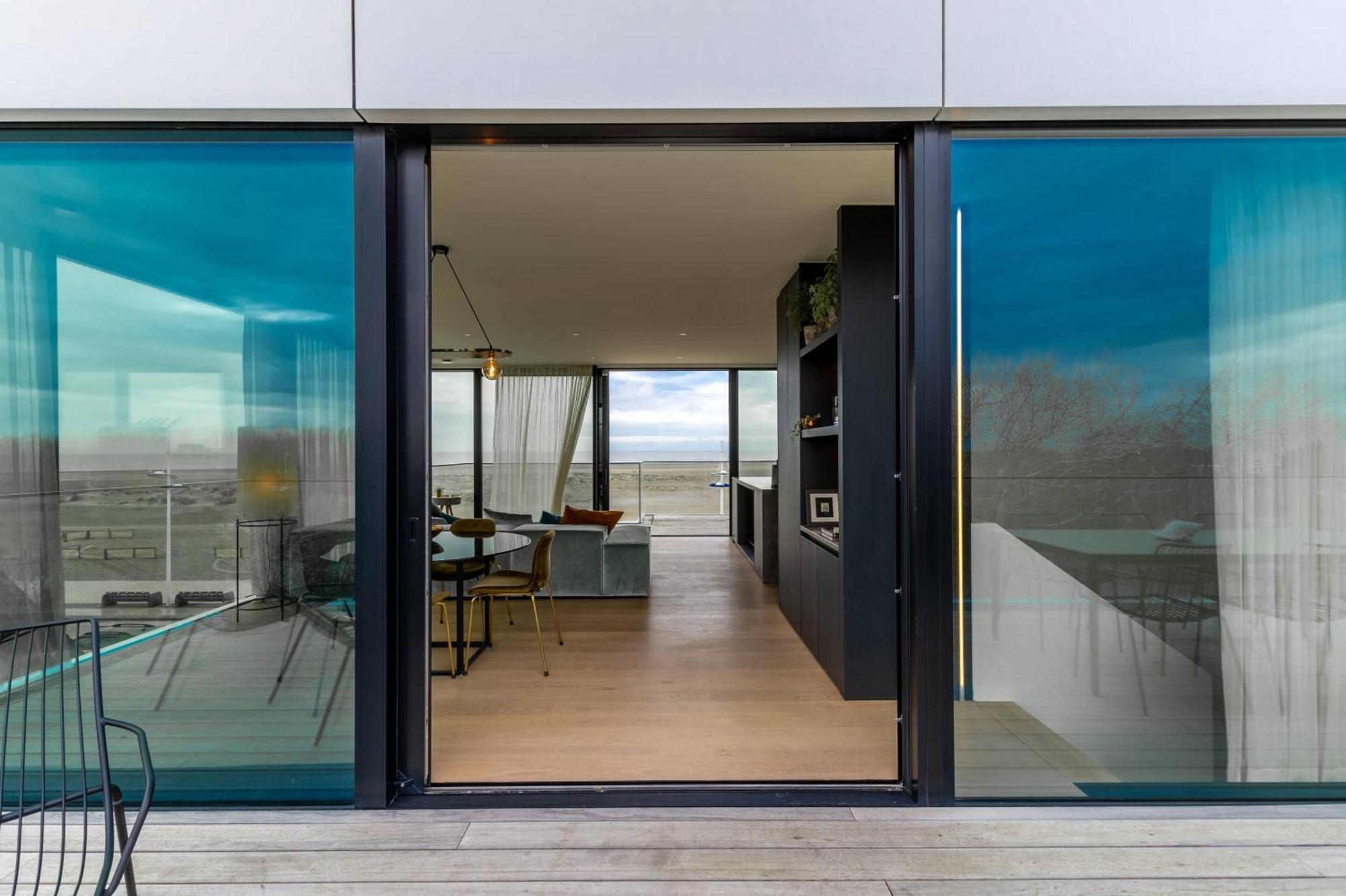 Penthouse La Naturale Zeezicht Brugge Bagian luar foto