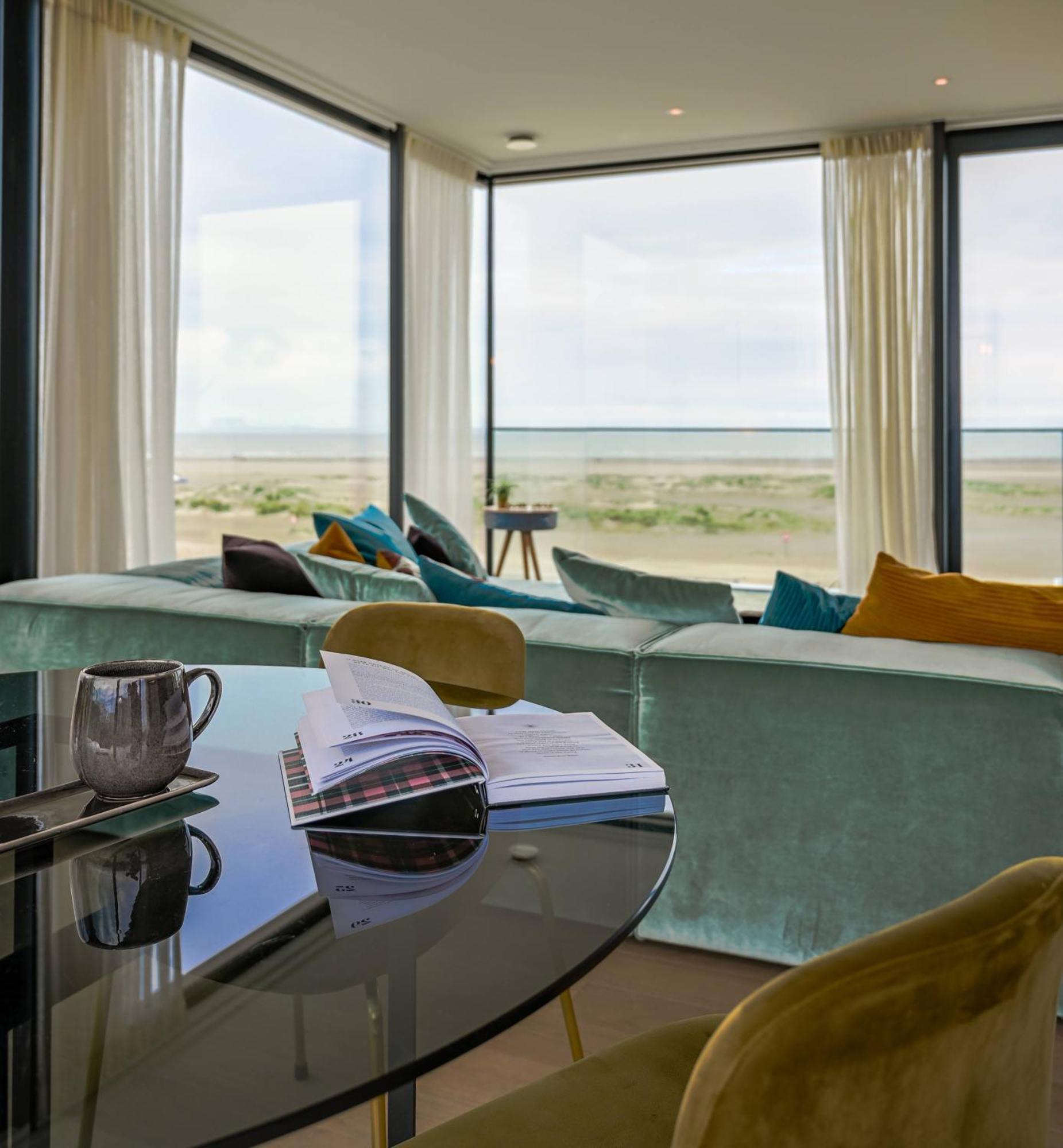 Penthouse La Naturale Zeezicht Brugge Bagian luar foto