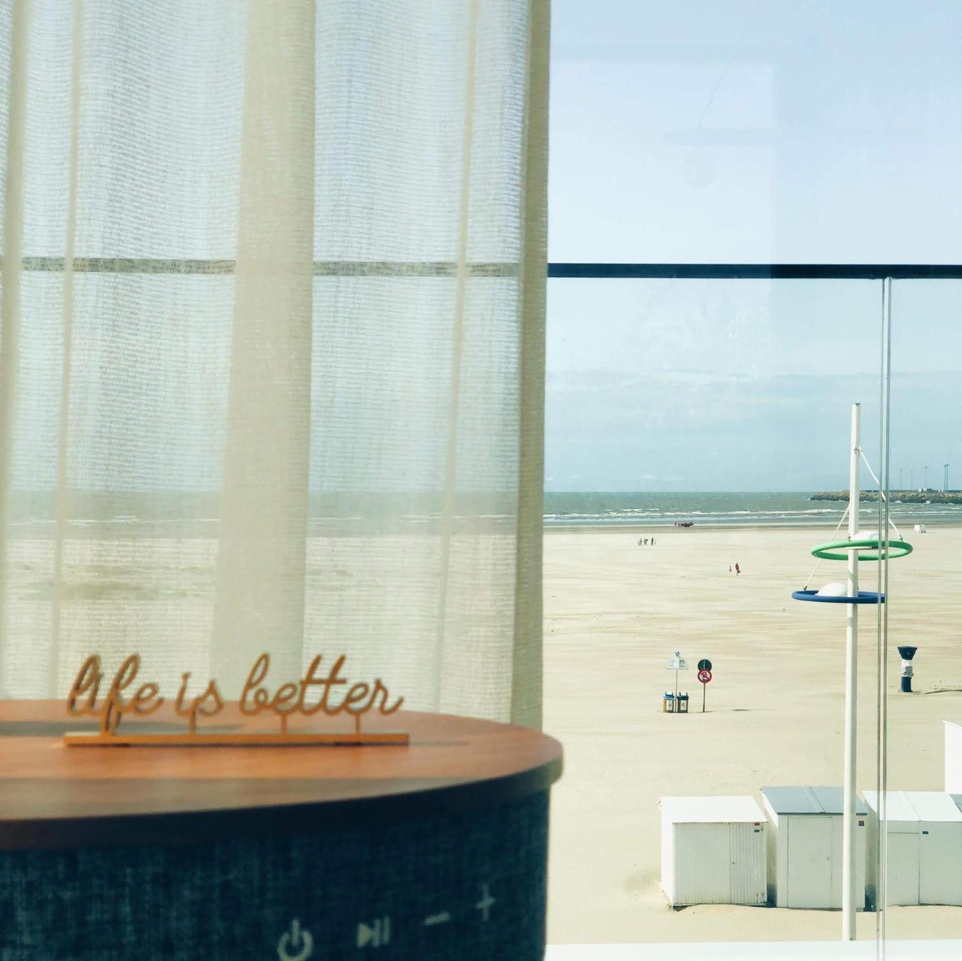 Penthouse La Naturale Zeezicht Brugge Bagian luar foto
